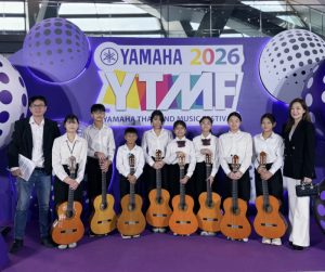 “ยามาฮ่าสุพรรณบุรี” เด็กเก่งเมืองสร้างสรรค์ดนตรี ชนะเลิศ YAMAHA MUSIC THAILAND FESTIVAL 2026 ครบรอบ “60 ปี โรงเรียนดนตรียามาฮ่า” ในประเทศไทย